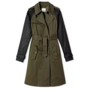 Altuzarra Target 20 Year Anniv Women’s Jacket Trench Coat Belted Peplum